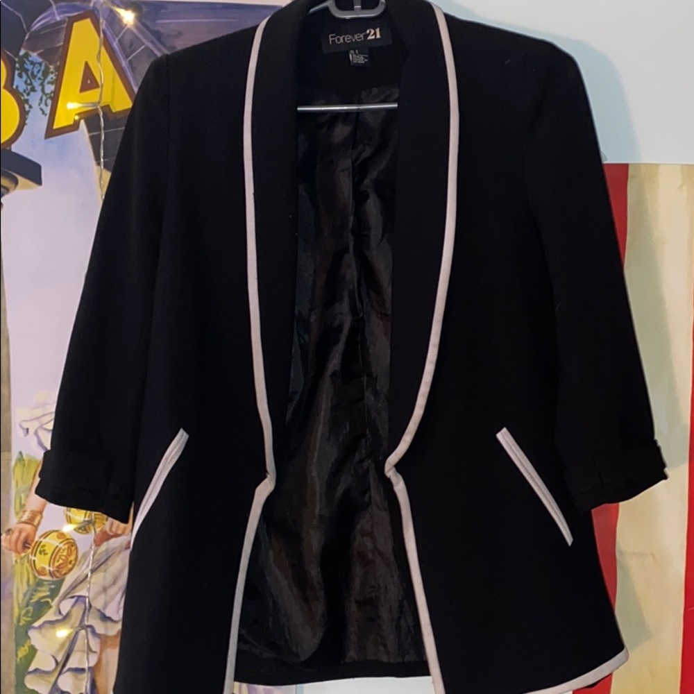 Black & White Blazer